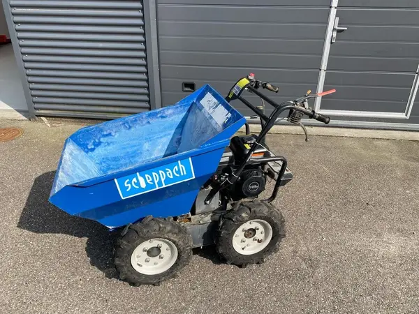 Motorbør Scheppach DP3000 (Mini-Dumper) til leje - Bygge-og anlægsmaskiner | Lejbrugt.dk