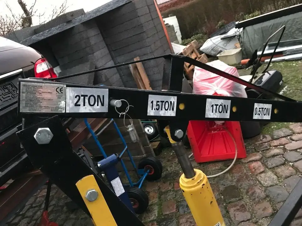 Værkstedskran GC2007 (Motorkran/Girafkran) billede 4 - Bygge-og anlægsmaskiner | Lejbrugt.dk
